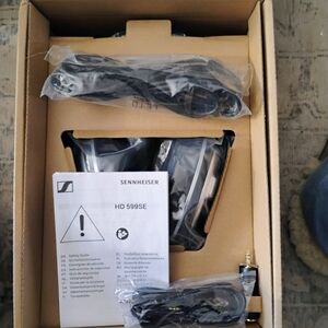 Sennheiser HD 599SE Black Headphones Open Back